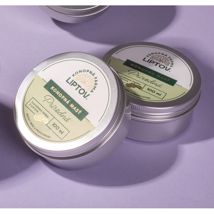 Konopná masť (čistá) premium 100 ml