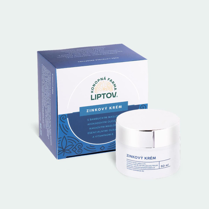 Zinkový krém – masť s vitamínom F