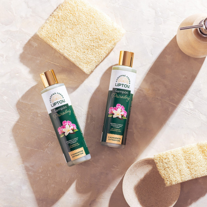 Vlasový šampón s konopným extraktom