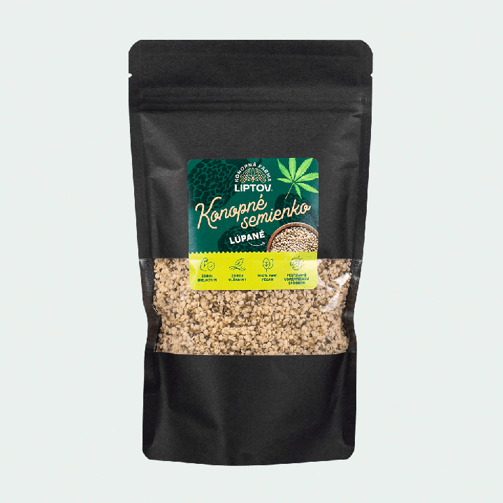 Konopné semeno lúpané – 250 g