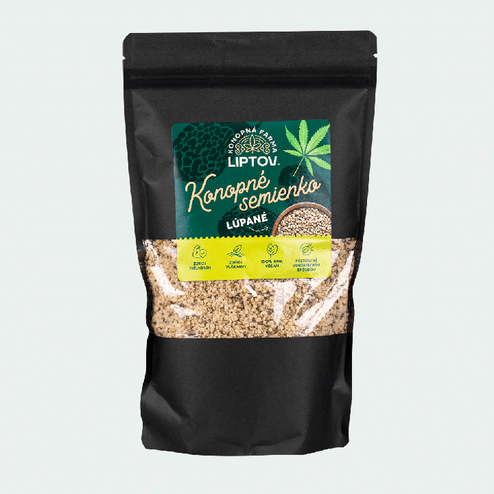 Konopné semeno lúpané – 500 g