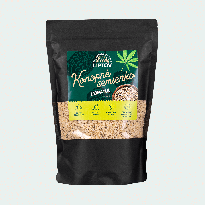 Konopné semeno lúpané – 1000 g