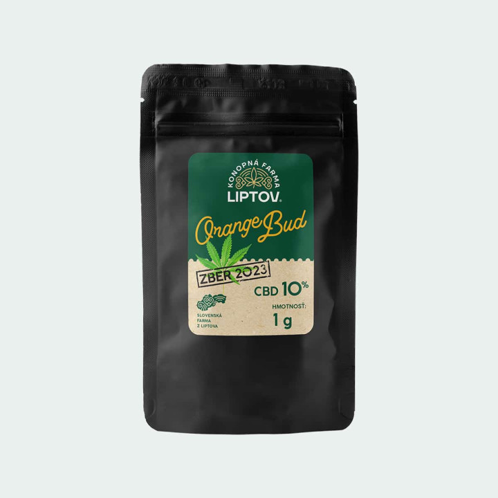 Liptovský darčekový predmet Orange Bud 1g