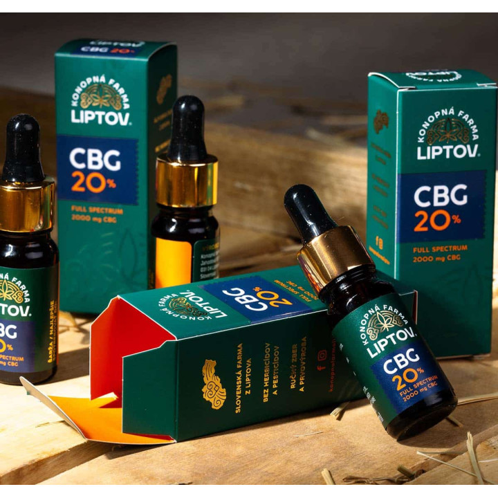 CBG olej 20% full spectrum