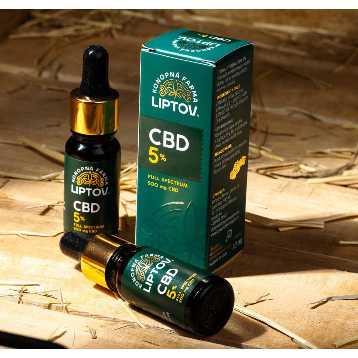 CBD olej s MCT 5% full spectrum