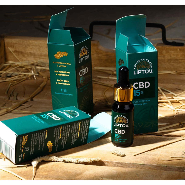 CBD olej s MCT 15% full spectrum