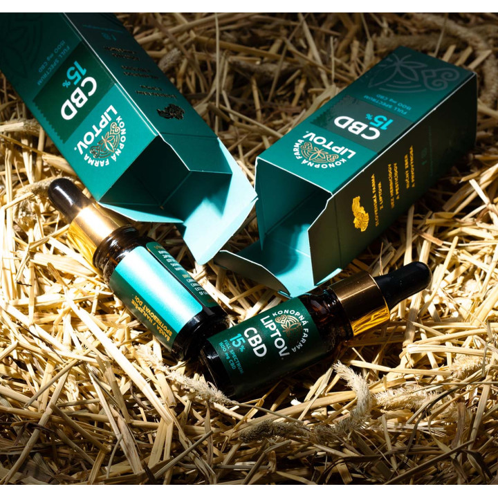 CBD olej s MCT 15% full spectrum