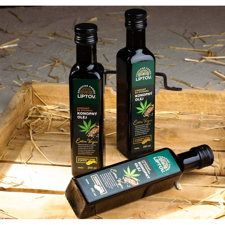Prémiový konopný olej 250 ml