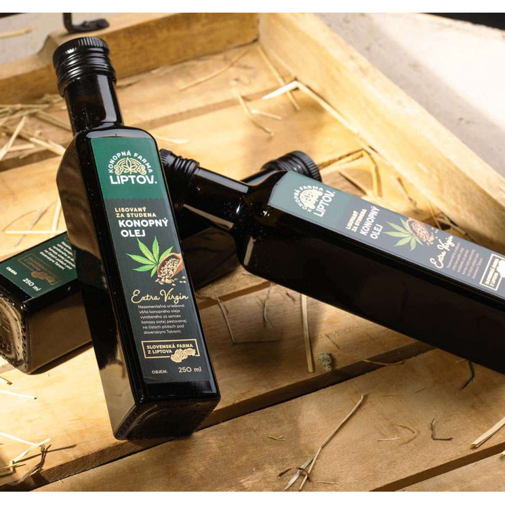Prémiový konopný olej 250 ml
