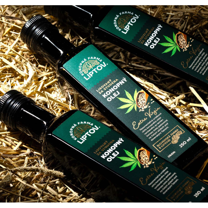 Prémiový konopný olej 250 ml