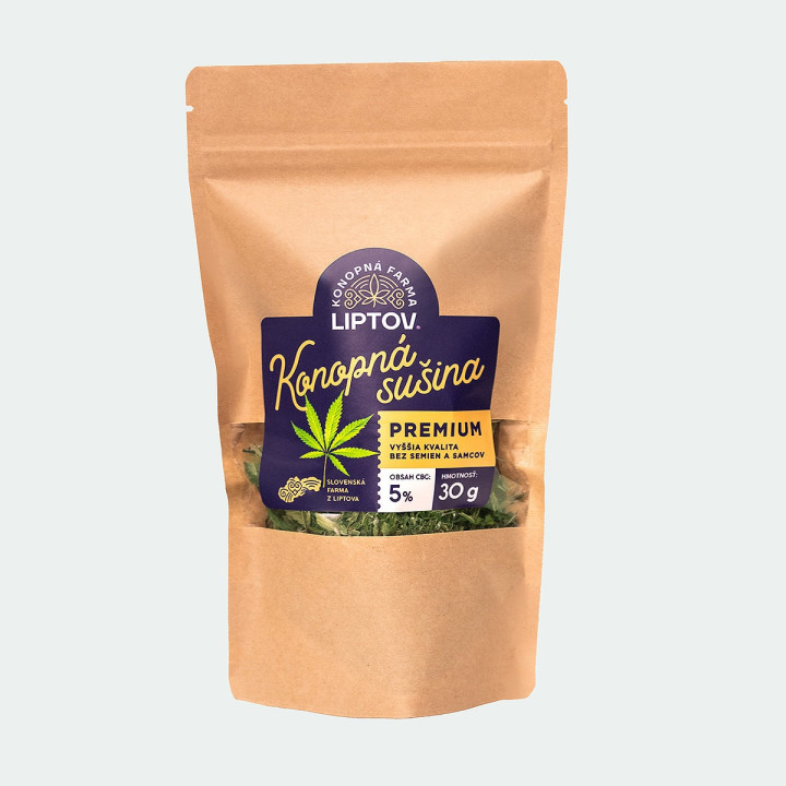 Liptovská konopná sušina CBG 30g